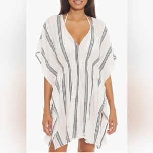 BECCA striped cover up size xs/s